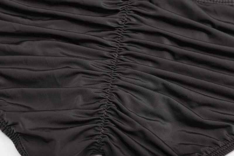 Summer Code Men's Sexy Bikini Brief Elastic Silky Ruched Back Underwear Swimwear - Image 3